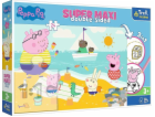 Trefl Oboustranné puzzle 24 dílků Super Maxi Happy Peppa'...