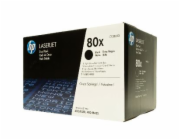 CF280XD toner čierny HP 80X Dual pack