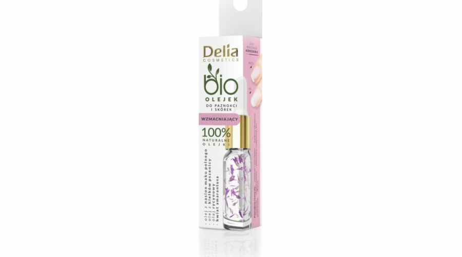 Delia Cosmetics Bio olej na nehty a nehtovou kůžičku - posilující 10ml