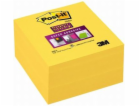 Post-it Super Sticky žluté podložky, kostka 76x76mm, 350 ...