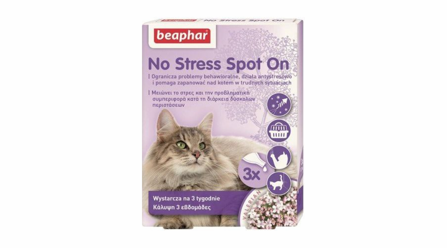 Beaphar Cat No stress spot - 3 x 0.4 ml