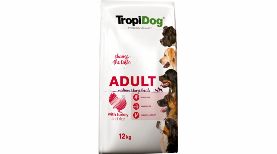 TROPIDOG Premium Adult Medium & Large T