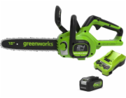 24V 4Ah 30 cm chainsaw Greenworks GD24C