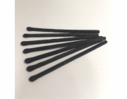 Zápalky svíčkové černé 9,5 cm (100 ks + 2 škrtátka) náhradní náp