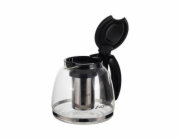 Konvice na čaj skleněná s nerezovým sítkem 1,3 l