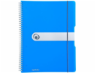 Herlitz Notebook A4/80K, kostkovaný, modrý (0011293065)