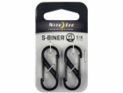 Nite Ize Carabiner S-Biner Dual #1 nerezová ocel černá 2 ...
