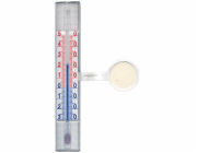 Teploměr okenní 14cm plochý lepící
