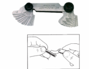 Mezní hřebenová měrka pro závity M 0,26-6 mm (25801101)