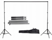 Massa studio set Ateliérový set na pozadí - 2x stativ 210cm + příčka 152/228/304cm + pouzdro
