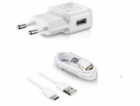 Samsung síťová nabíječka EP-TA200EWE + EP-DG970BWE, USB-C...