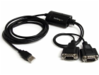 StarTech USB-A USB kabel – 1,8 m černý (ICUSB2322F)