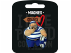 PAN DRAGON Magnet Miluji Polsko Gdaňsk ILP-MAG-E-GD-37