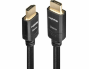 StarTech.com 10m(30ft) HDMI 2.0 Cable, 4K 60Hz Active HDMI Cable, CL2 Rated for In Wall Installation, Long Durable High Speed Ultra-HD HDMI Cable, HDR 10, 18Gbps, Male to Male Cord, Black - Al-Mylar E