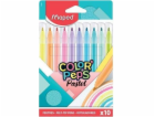 Mapované fixy Colopeps Pastel 10 barev