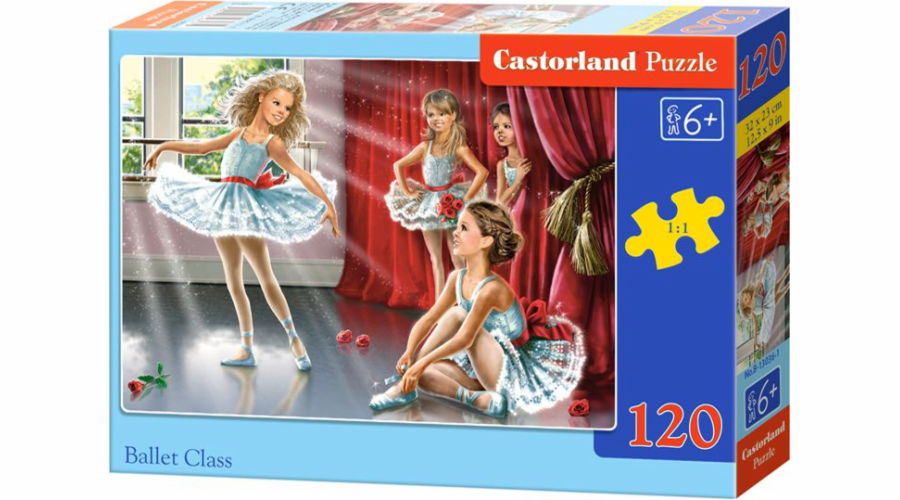 Castorland Puzzle Ballet Class 120 dílků (13036)