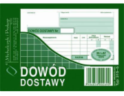 Michalczyk & Prokop Dodací list A6 80 listů samopropisovací (315-5)