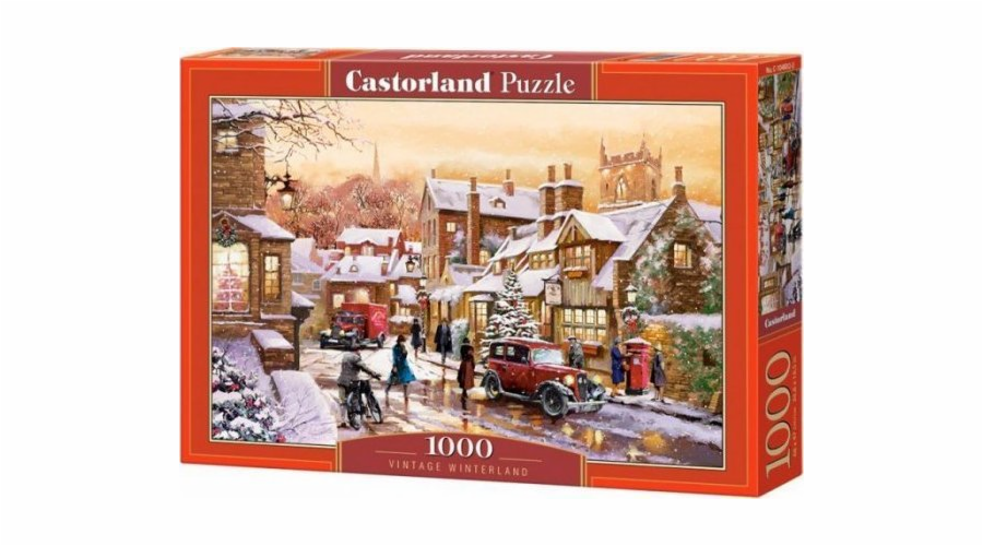 Puzzle Castor 1000 dílků Vintage Winterland
