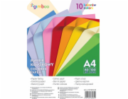Gimboo GIMBOO barevný papír, A4, 100 listů, 80 g/m2, 10 neonových barev