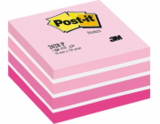 Post-it SAMOLEPÍCÍ KOSTKA POST-IT RŮŽOVÝ AKVAREL 76 X 76 MM 450 listů