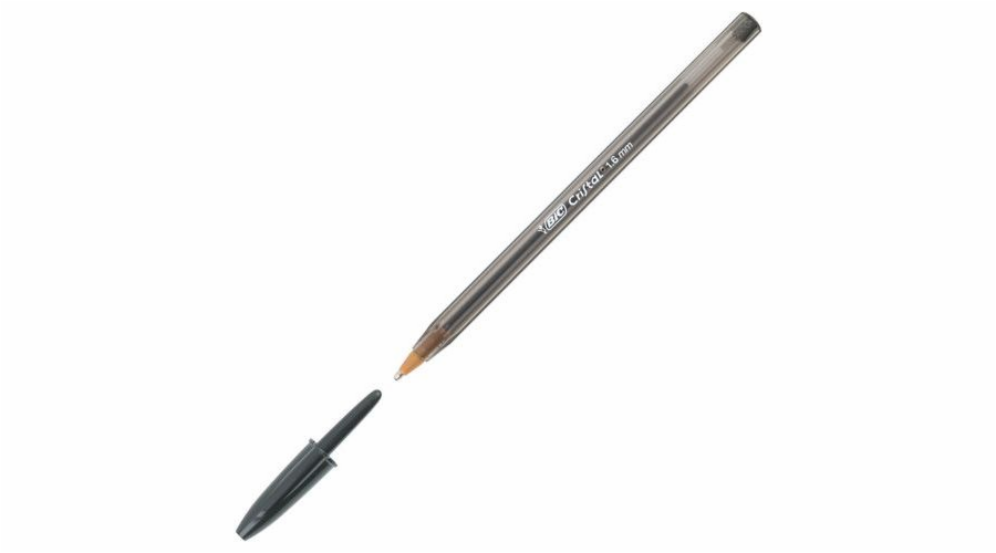 Bic kuličkové pero CRISTAL LARGE jednorázové 1,6 mm černé (BIC774)