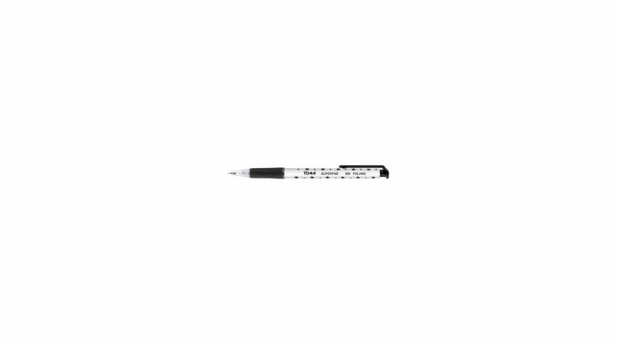 Toma Superfine kuličkové pero 0,5 mm černé TOMA (201428)