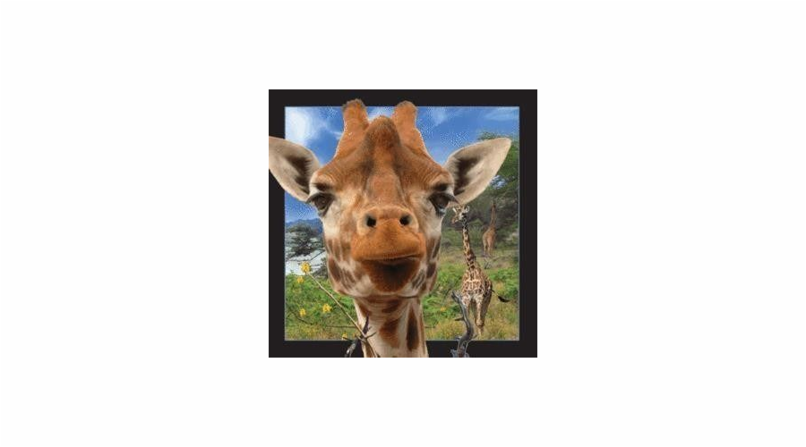 3D žirafí magnet, který stojí za to ponechat (182628)