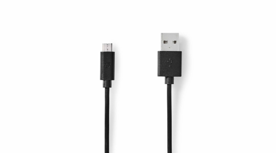 NEDIS kabel USB 3.0/ zástrčka USB-A - zástrčka USB-Micro B/ černý/ bulk/ 50cm