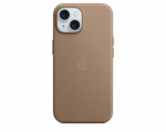 Apple z tkaniny FineWoven s MagSafe na iPhone 15 Plus, kouřová MT473ZM/A iPhone 15+ FineWoven Case with MS - Taupe