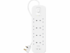 Belkin SURGE 8OT 900J, 30W, Dual USB C