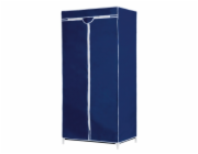 Textilní šatní skříň 75x50x160cm tmavě modrá ED-208328