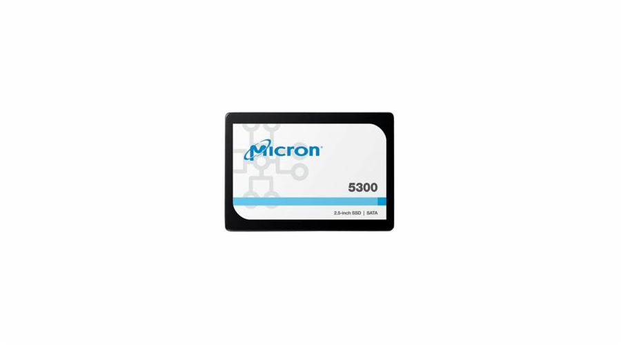 Dysk SSD Micron 5300 MAX 3.84TB SATA 2.5 MTFDDAK3T8TDT-1AW1ZABYYT (DWPD 5) Tray