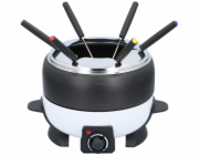 Elektrické fondue + 6 vidliček 2,3 l černá/bílá ED-214663