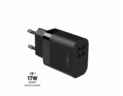 Fixed nabíječka 2xUSB 17W FIXC17N-2U-BK
