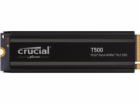 Crucial SSD 1TB T500 PCIe Gen4 NVMe M.2 s chladičem