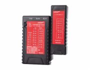 W-star Tester kabelů UTP WSNF468S test POE 802.3at UTP/STP RJ45 RJ11