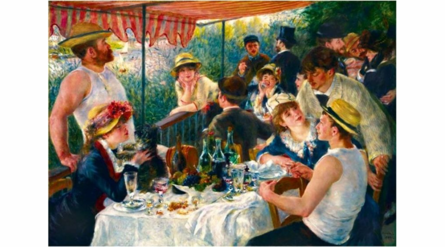 Bluebird Puzzle Puzzle 1000 Snídaně veslařů, Renoir, 1881