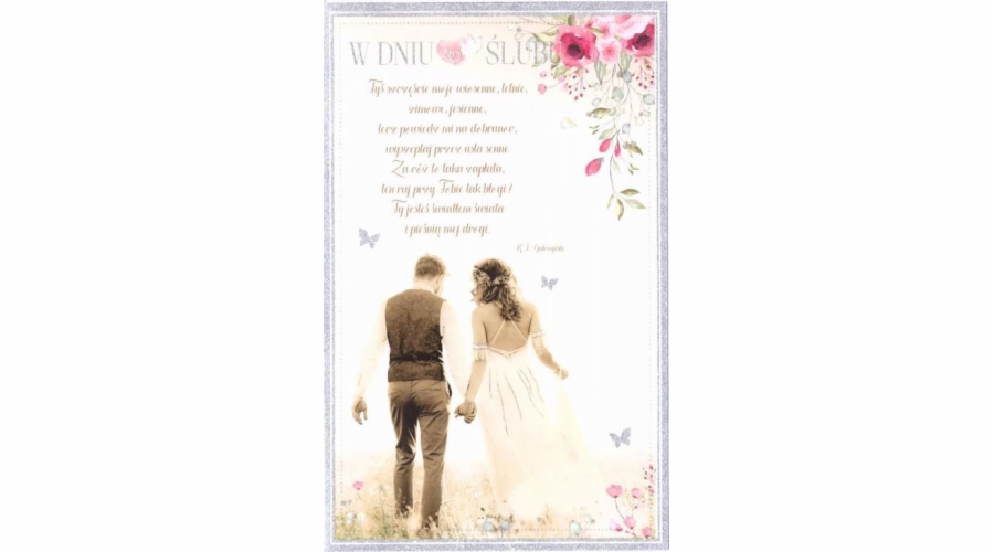 AB Card Blahopřání Wedding S24