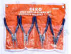 GEKO Kleště seeger sada 4ks, přímé a zahnuté, 160mm GEKO