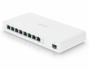 Ubiquiti UISP Switch - 8x Gbit RJ45 port, 1x SFP port, 8x PoE Out 27V, fanless