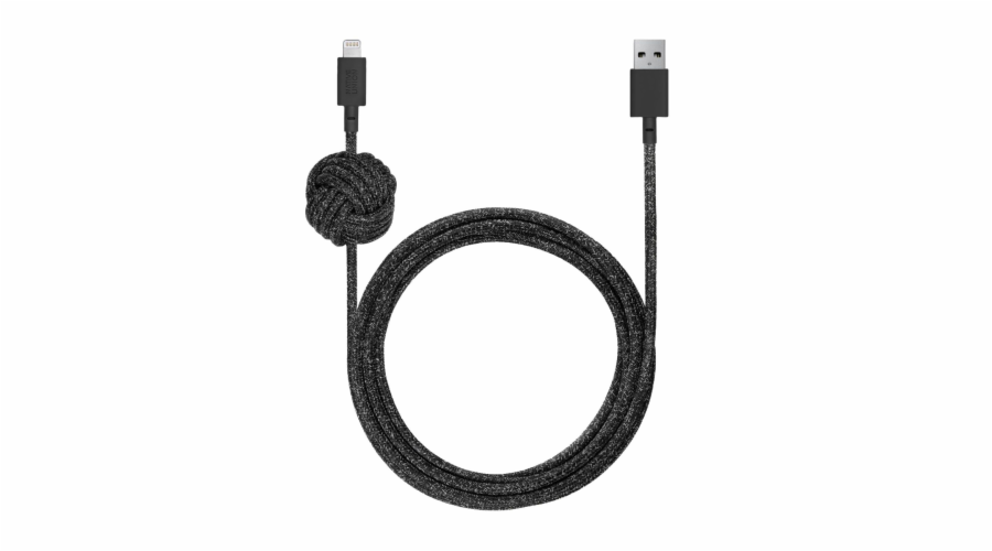 Native Union Night Cable USB-A to Lightning 3m Black