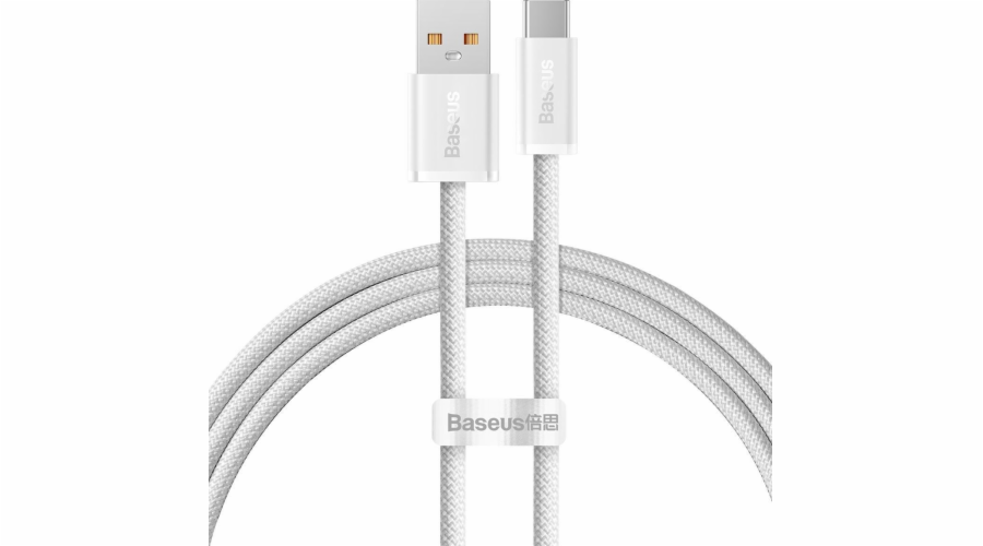 Baseus Dynamic Series USB na USB-C kabel, 100W, 1m (bílý)