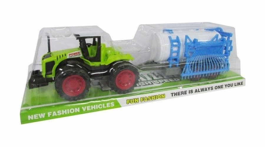 Traktor s přívěsem
