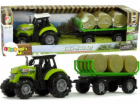 Traktor LeanToys s přívěsem