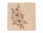 Dřevěné destičky CREATIVE WOOD SET 5, 10 x 10 cm SIXTOL