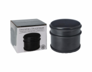 Zařážka dveří kovová černá  cm