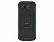 EVOLVEO StrongPhone W4, vodotěsný odolný Dual SIM telefon, černo-zelená