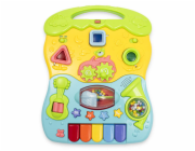 Dětské hrající chodítko Baby Mix modré