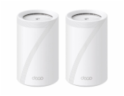 TP-Link Deco BE65(2-pack) WiFi7 Mesh(BE9300,2,4GHz/5GHz/6GHz,4x2,5GbELAN/WAN, 1xUSB3.0)