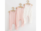 Kojenecké dupačky New Baby Classic II Holka 3ks růžová Ve...